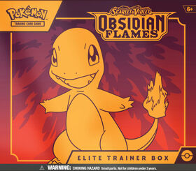 Coffret Dresseur d'Élite Pokémon Écarlate et Violet " Flammes Obsidiennes " - Édition anglaise