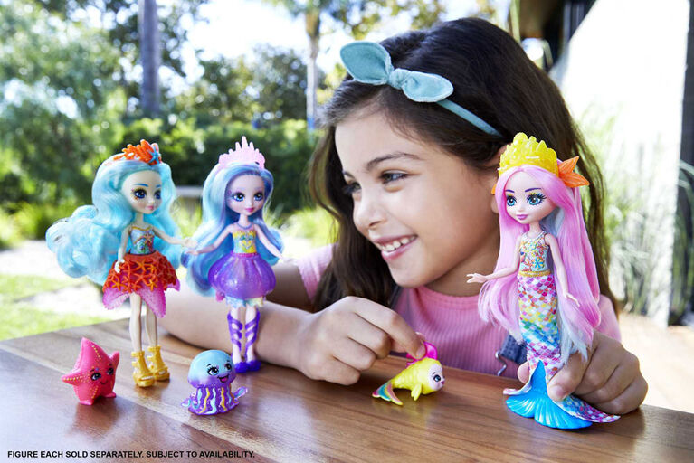 Royal Enchantimals Ocean Kingdom Jelanie Jellyfish and Stingley Doll - R Exclusive