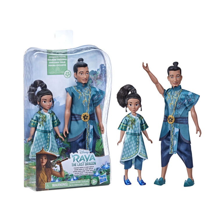 Disney's Raya and the Last Dragon Young Raya and Chief Benja - R Exclusive