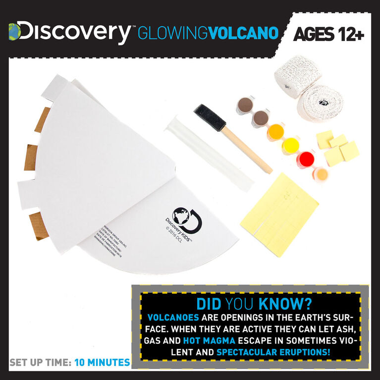 DISCOVERY Kit de Volcan Rougeoyant