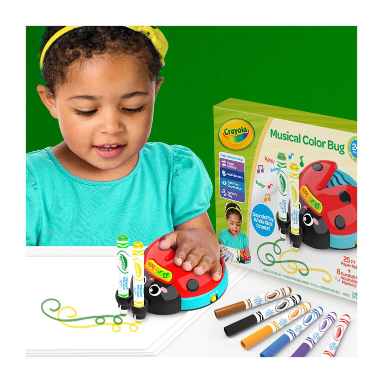 Croquinelle musicale Crayola
