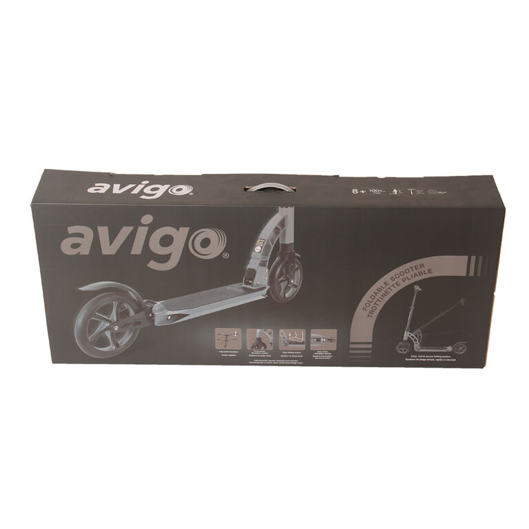 Avigo Trottinette Pliante Commuter - Gris