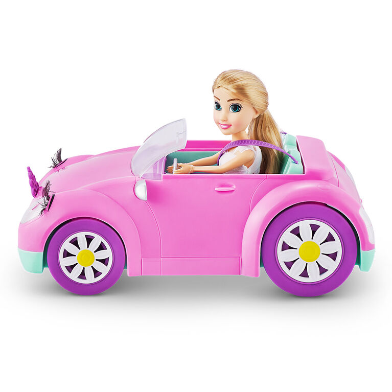 Sparkle Girlz Convertible with Doll by ZURU