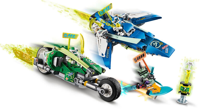 LEGO Ninjago Les bolides de Jay et Lloyd 71709 (322 pièces)