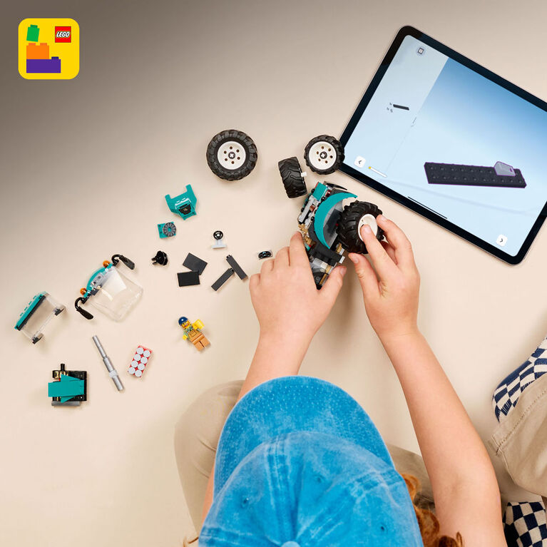 LEGO City Le tracteur - Ensemble de construction avec Fermier sur le Th&egrave;me de la Ferme - Cadeau pour les 6 ans et plus - 60498