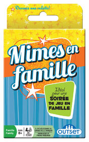 Family Charades Card Game - French Edition
