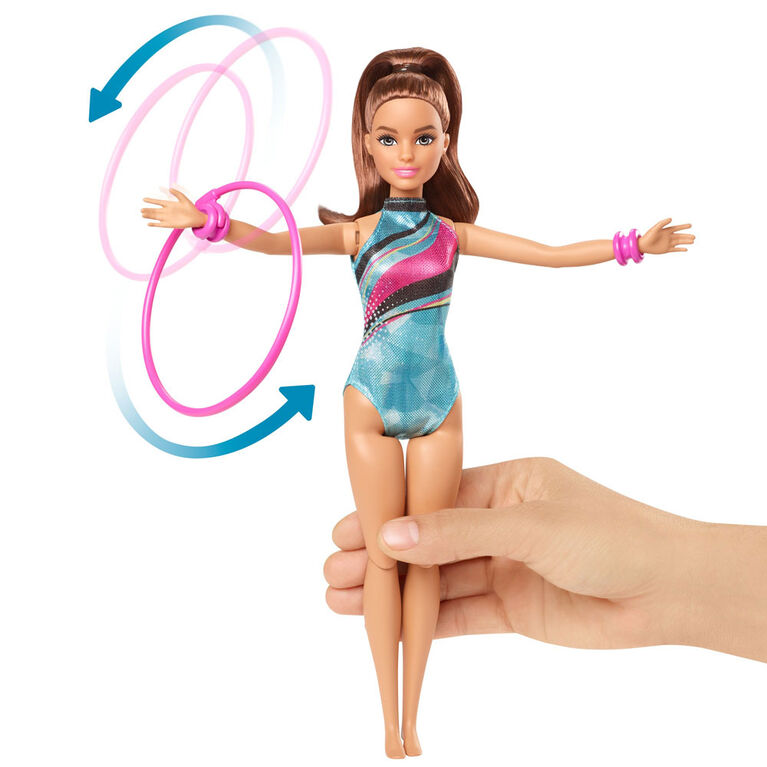 Barbie Dreamhouse Adventures Spin 'n Twirl Gymnast Doll and Accessories