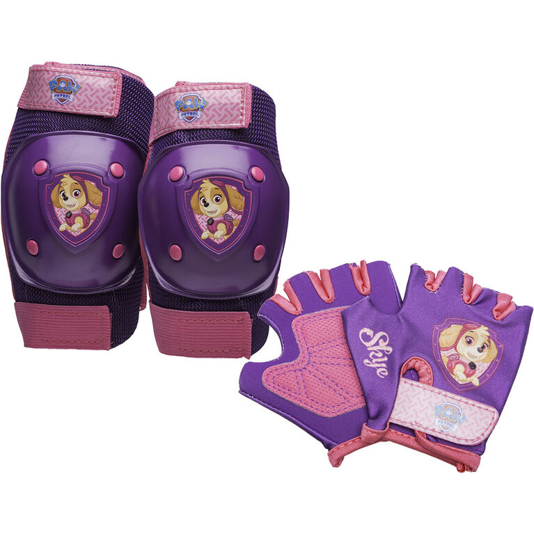 PAW Patrol - Kids Bike Pad & Glove Set - Skye