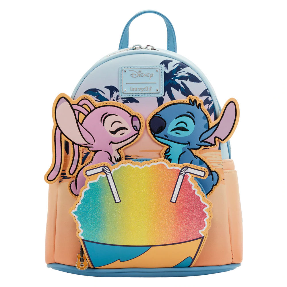 Loungefly disney stitch poses mini backpack top