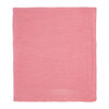Amour Bébé Couverture en vison tricotée avec pull rose rose