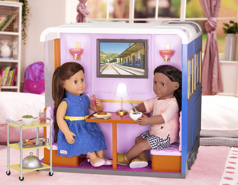 OG Express, Our Generation, Ensemble de cabine de train pour poupées de 18 po