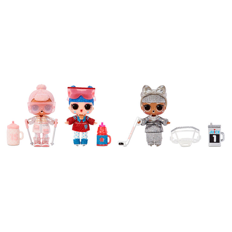 LOL Surprise All-Star Sports Series 5 Winter Games Sparkly Dolls with 8 Surprises