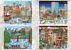 300 Piece Charles Fazzino Puzzle Collection