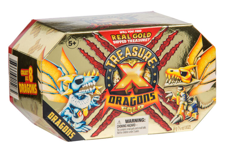 Treasure X - À la recherche de l'or des Dragons - Figurine dragon.