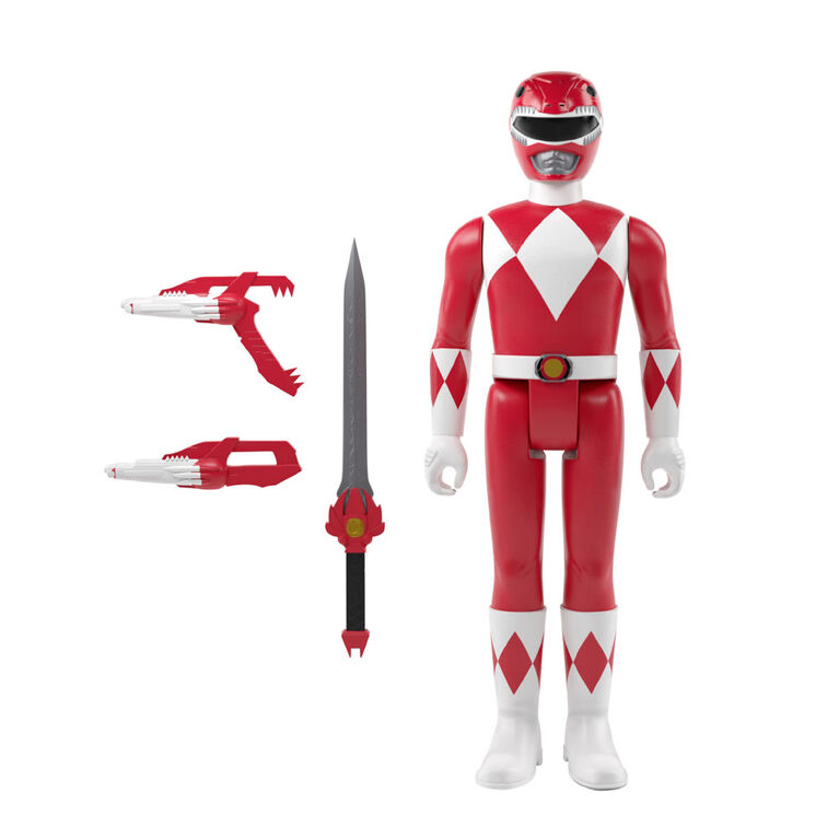 Mighty Morphin Power Rangers Reaction Figure Wave 1 - Red Ranger | Toys R  Us Canada