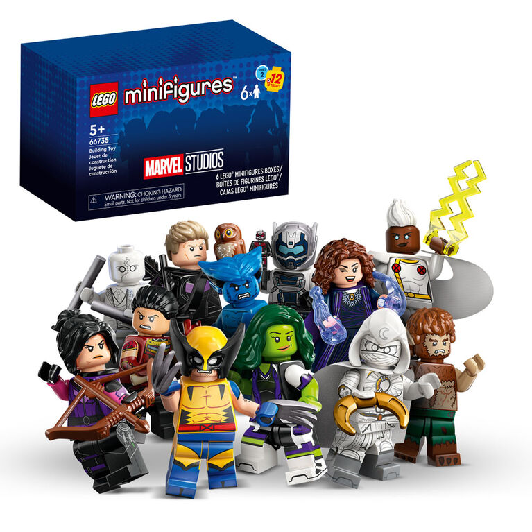 LEGO Minifigures Marvel Series 2 6 Pack 66735 Building Toy Set