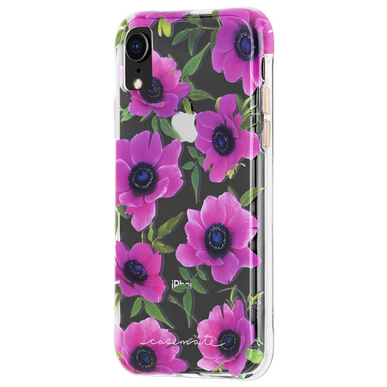 Case-Mate Wallpaper Case iPhone XR Pink Poppy