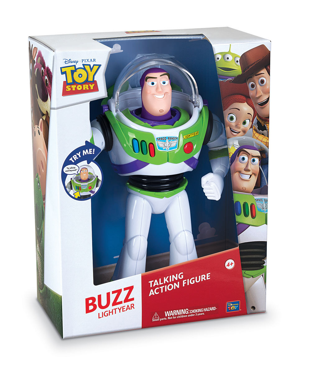 Original Disney Buzz Lightyear Toy Story 3 TALKING ACTION FIGURE FIGURINE NEW BOXED