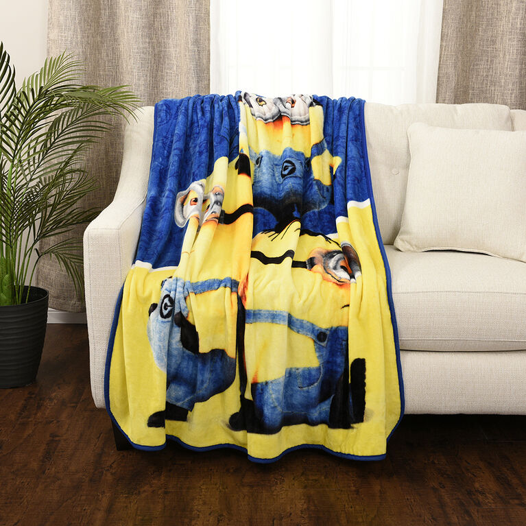 Minions Kids Fleece Throw Blanket (50x60")