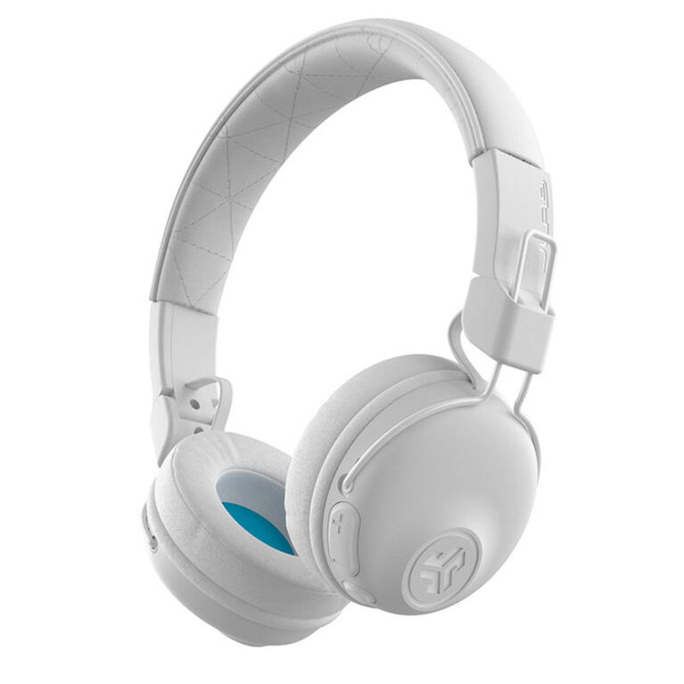 JLab Audio Studio Bluetooth On-Ear Casque sans Fil Blanc