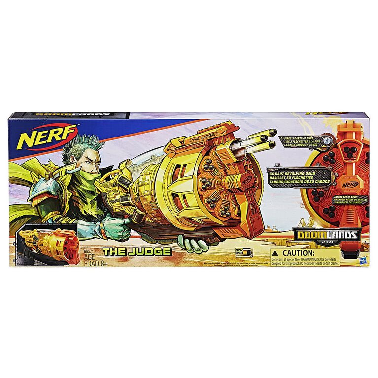 NERF Doomlands - Foudroyeur The Judge. - Notre exclusivité