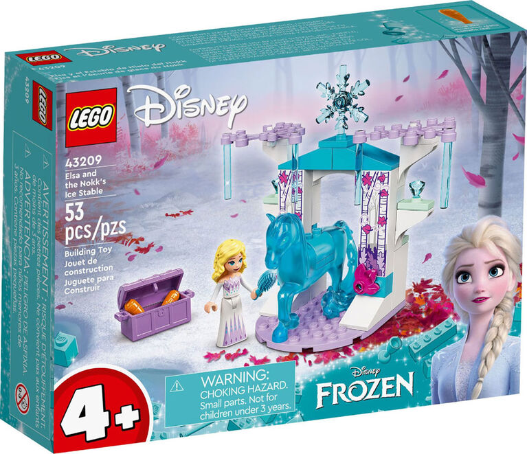 LEGO  Disney Elsa et l'écurie de glace du Nokk 43209 Ensemble de construction (53 pièces)