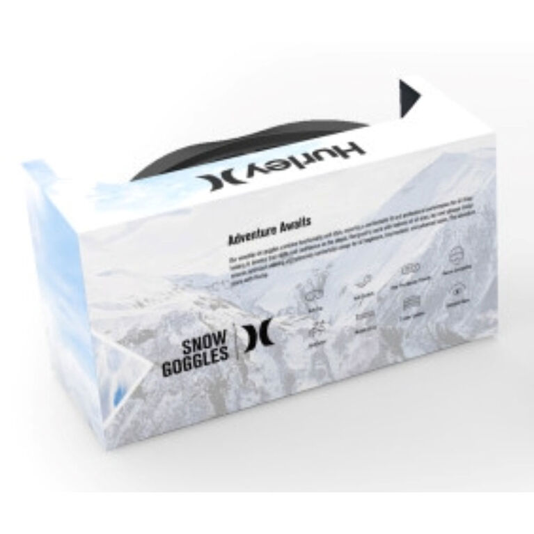 Hurley Youth SOAR Ski Snow Goggles, White