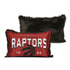 Oreiller géant en fourrure funky pour enfants NBA Toronto Raptors, 20 po x 30 po