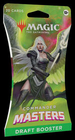 Magic the Gathering Commander Master Draft Booster Sleeve - English Edition