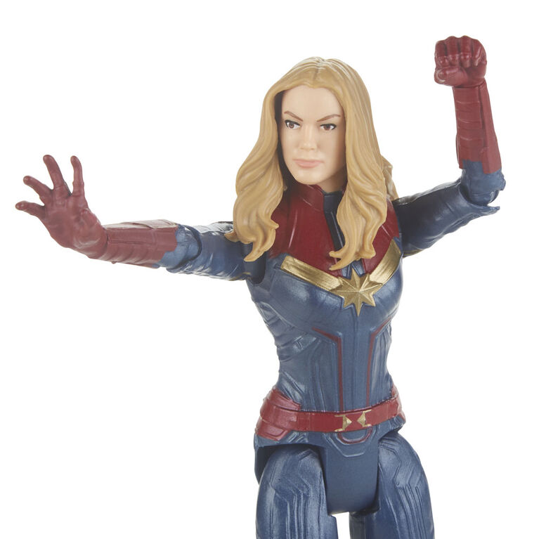 Marvel Avengers : Phase finale - Figurine Capitaine Marvel de 15 cm.