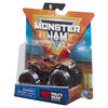 Monster Jam, Official Wolf's Head Monster Truck, Die-Cast Vehicle, Ruff Crowd Series, 1:64 Scale