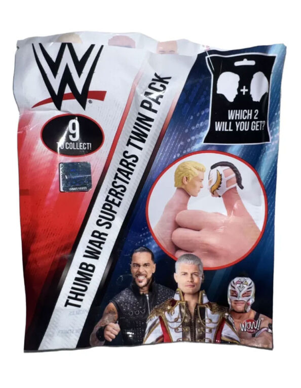 WWE Thumb War Superstars Twin packs