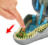 Jurassic World Rebirth Micro Adventure Playset Tyrannosaurus Rex Head, Interactive Features & Figures