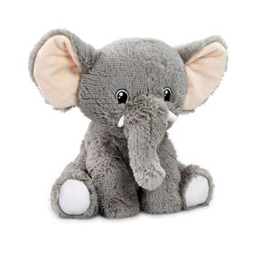 Peluche Snuggle Buddies de 28 cm - Animaux en voie de disparition - Éléphant - Notre exclusivité