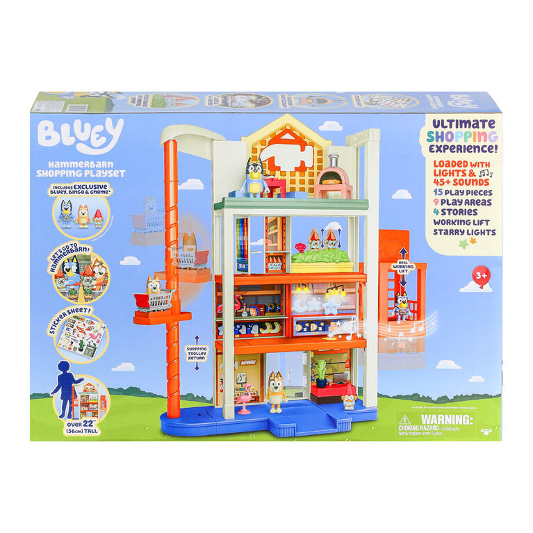 Bluey Hammerbarn Shopping Center Playset - R Exclusive