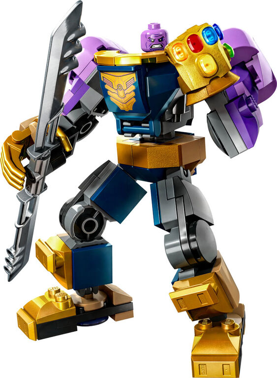 LEGO Marvel Thanos Mech Armor 76242 Building Toy Set (113 Pieces)
