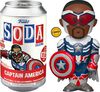 Funko POP! Vinyl SODA: The Falcon and The Winter Soldier - Captain America