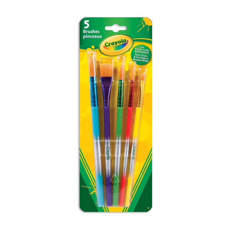 Crayola Variety Brush Set 5 Count