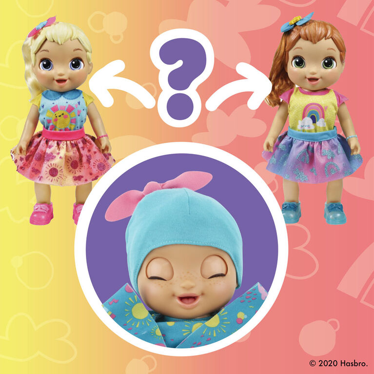 Baby Alive Baby Grows Up - Happy Hope, Growing and Talking Baby Doll Toy with Surprise Accessories