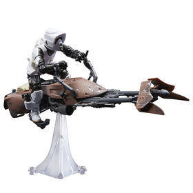 Star Wars The Vintage Collection Speeder Bike, Star Wars: Return of the Jedi 3.75 Inch Vehicle and Action Figure