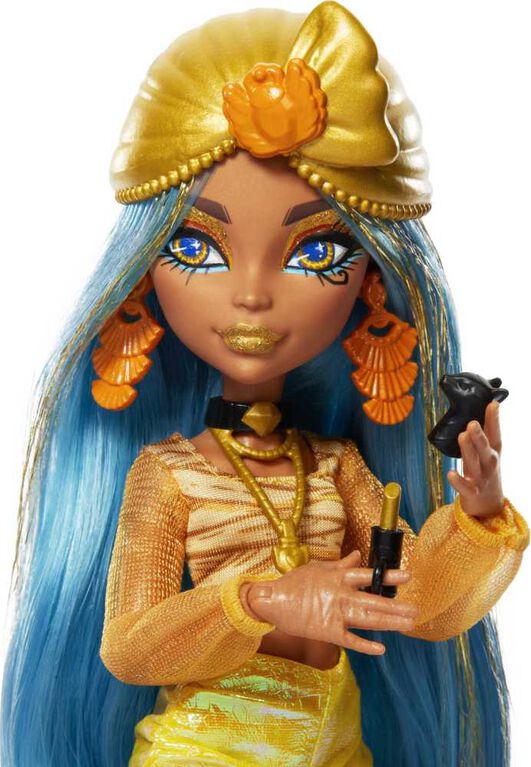 Monster High-Coffret Monstrueux Secrets Cleo de Nile Look Irisé