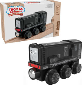 Thomas et ses amis - Piste en bois - Locomotive - Diesel