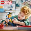 LEGO Marvel Wolverine Construction Figure 76257 Building Toy Set (327 Pieces)