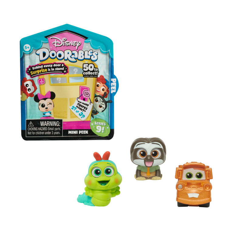 Disney Doorables Mini Peek Series 9, Collectible Blind Bag Figures