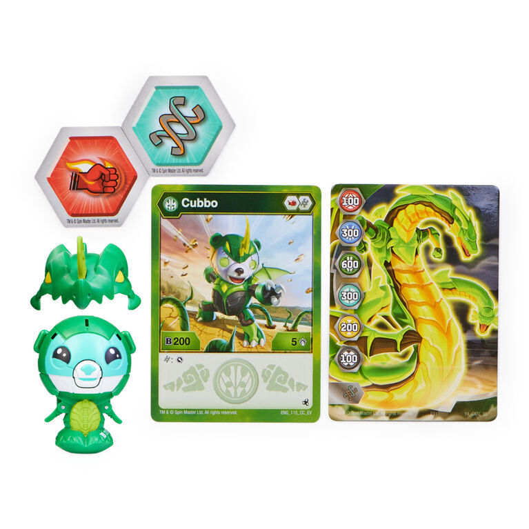 Bakugan, Dragonoid Cubbo Pack, Bakugan Evolution Transforming Collectible Action Figures