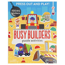 Busy Builders: Puzzle Activities - English Edition