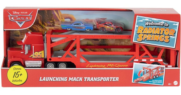 Disney/Pixar - Les Bagnoles - Mack Transporteur Super lancement