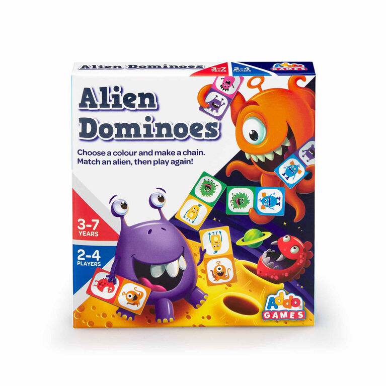 Addo Games Alien Dominoes Mini Card Game - R Exclusive