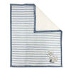 Couverture Avec Applique Sherpa Bleu/Gris Koala Baby - Renard