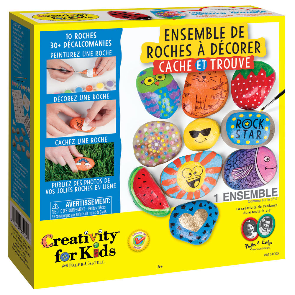 Hide & seek best sale rock painting kit